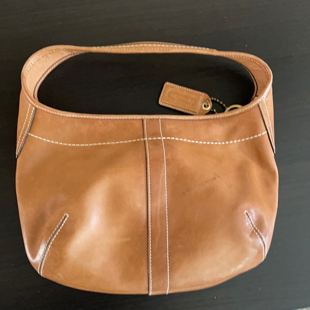 Coach leather purse